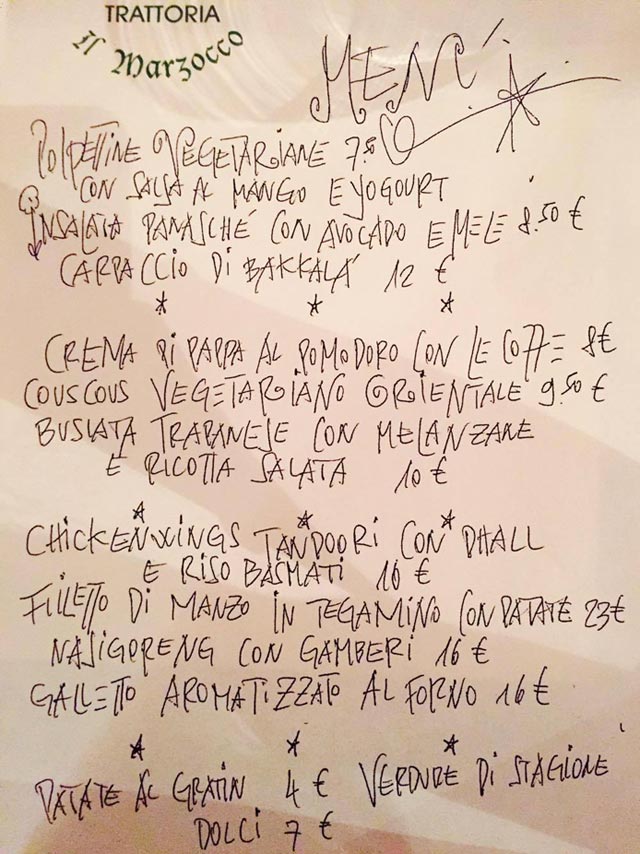 menu il marzocco pietrasanta