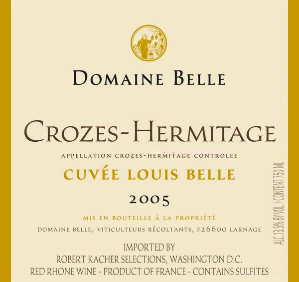 domaine belle crozes hermitage