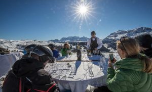 Alta Badia wine skisafari