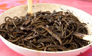 spaghetti al nero di seppia