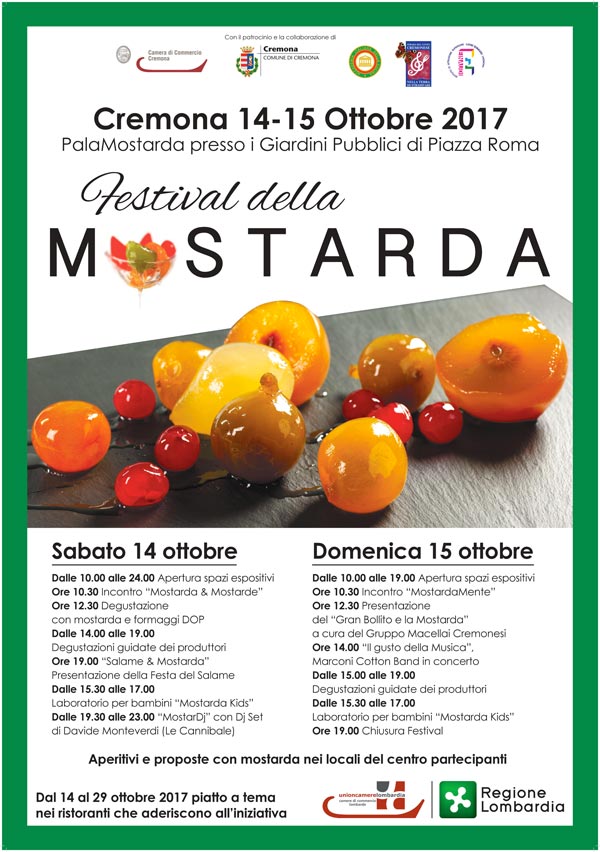 Locandina Festival della Mostarda
