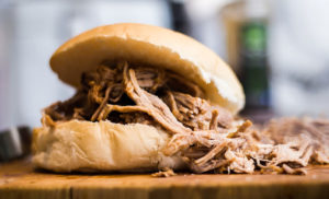 pulled pork panino